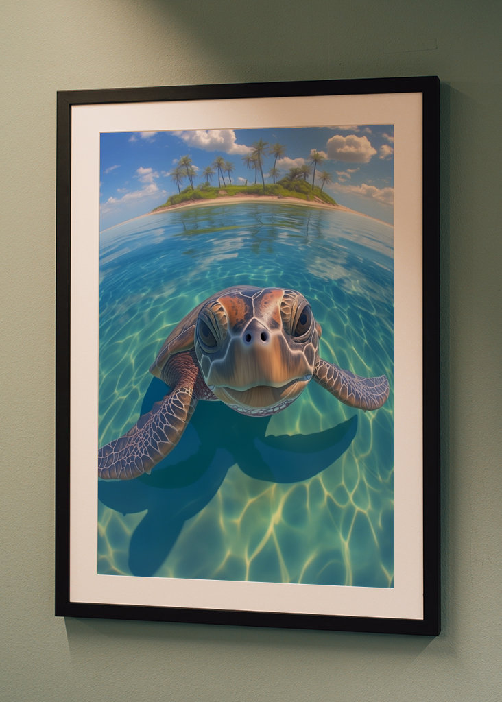 Green Sea Turtle Photograph