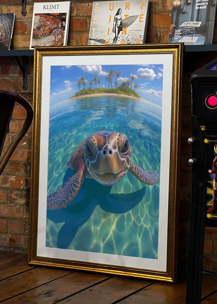 Green Sea Turtle Photograph