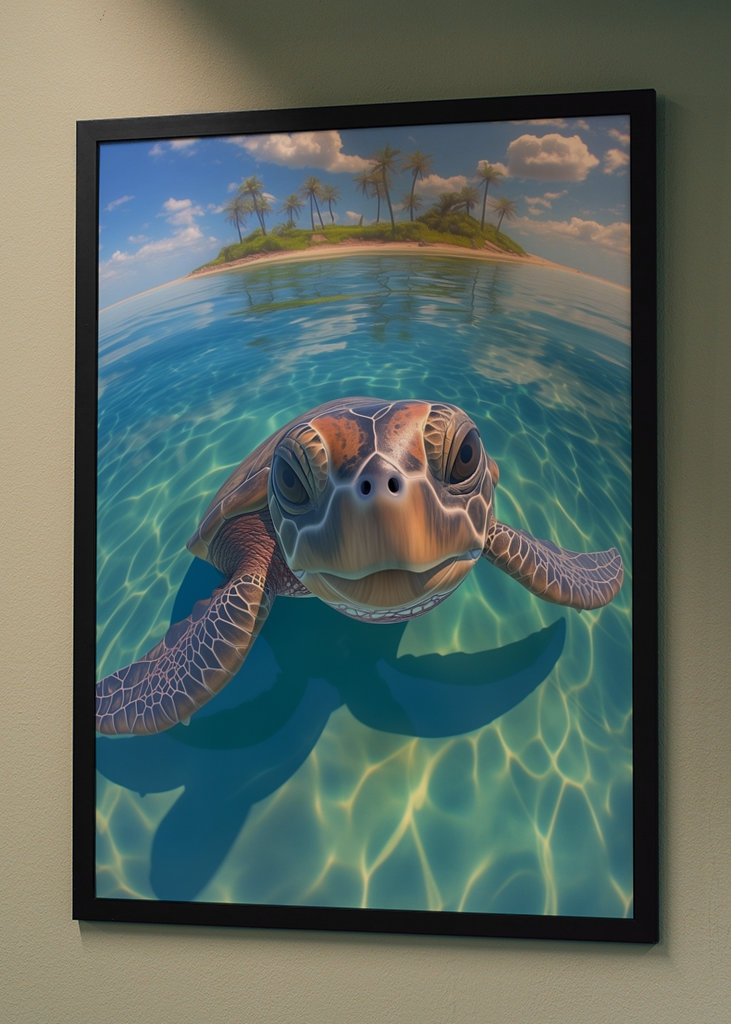 Green Sea Turtle Photograph