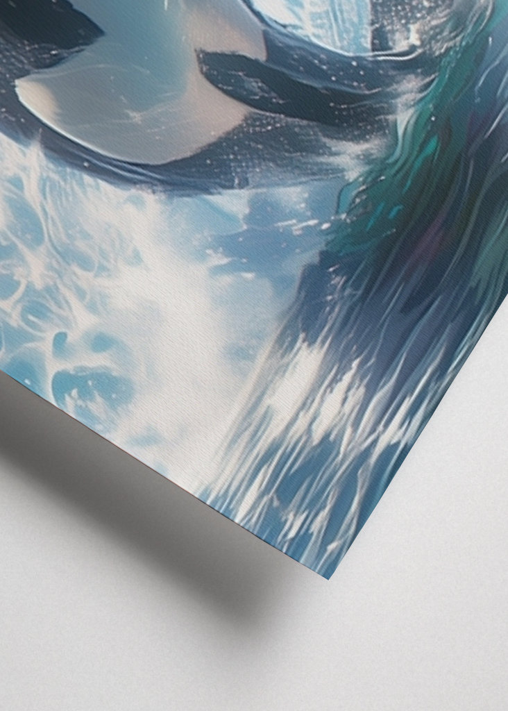 Foto Orcinus Orca Jump