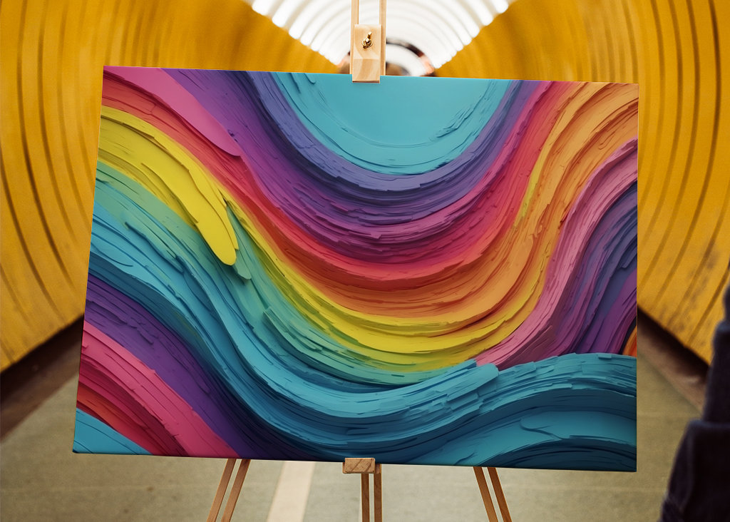 3D rainbow colours II