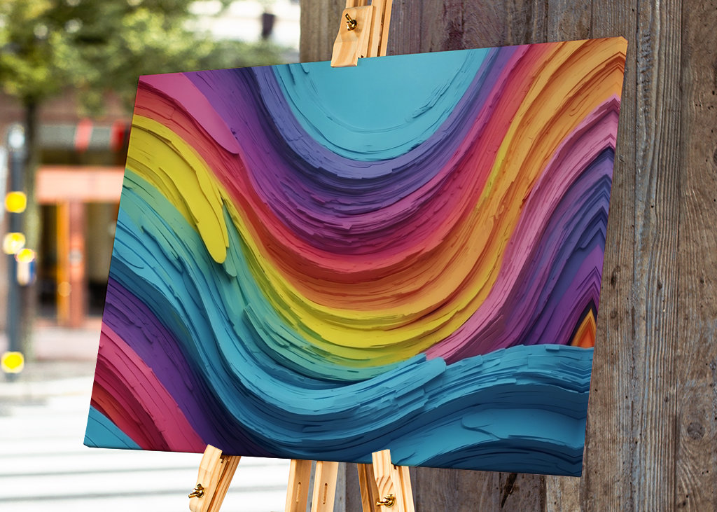 3D rainbow colours II