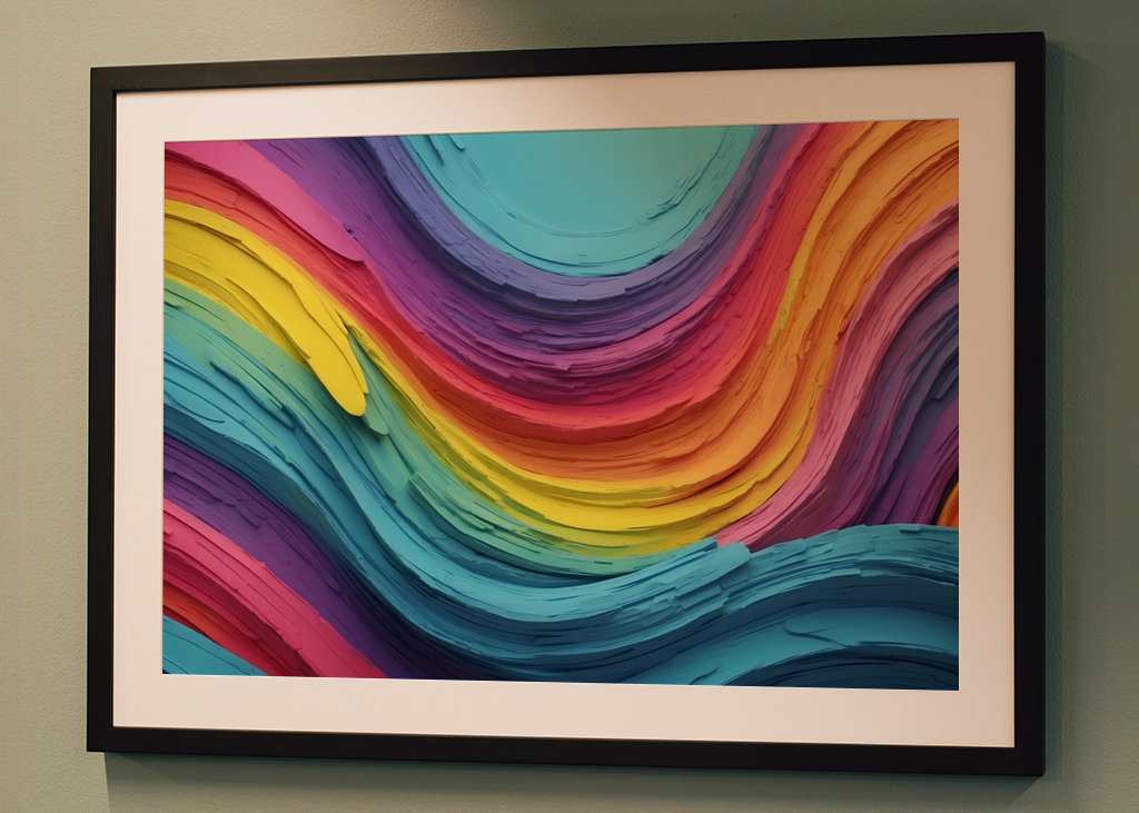 3D rainbow colours II