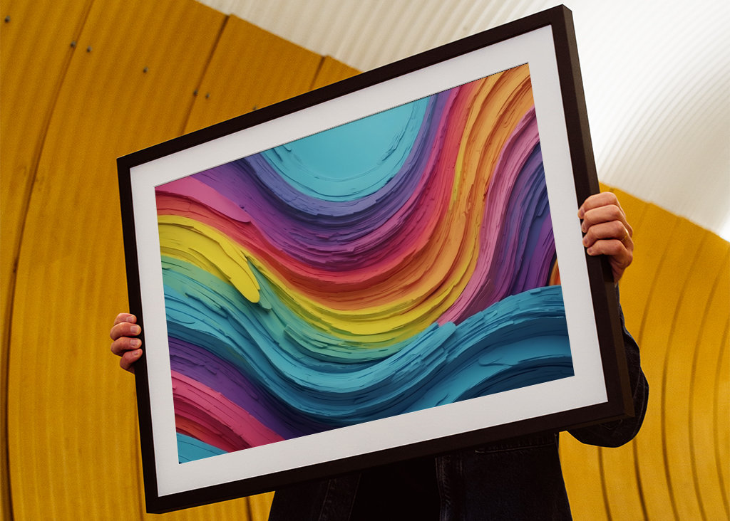 3D rainbow colours II