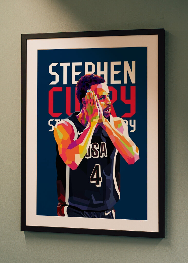 Stephen Curry Noční Noc WPAP