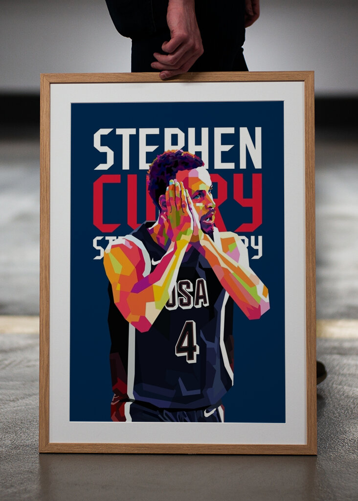 Stephen Curry Noční Noc WPAP