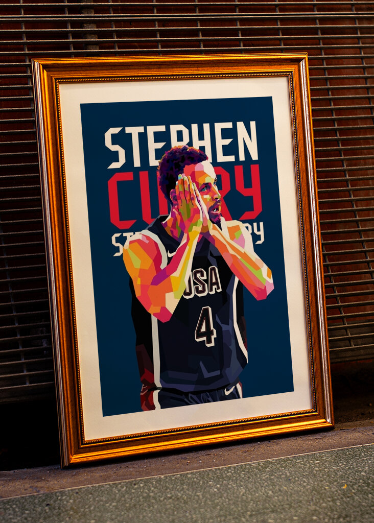 Stephen Curry Noční Noc WPAP