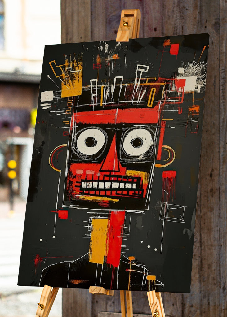 Graffiti Street Art "Rebel"