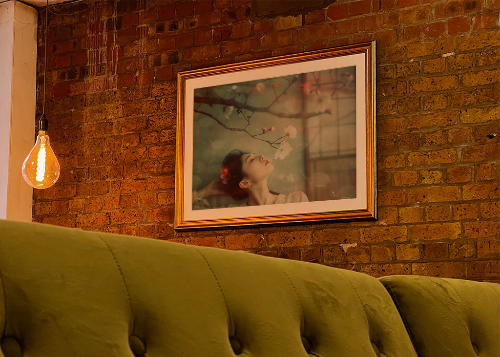 Unter dem Charme des Pflaumenbaums