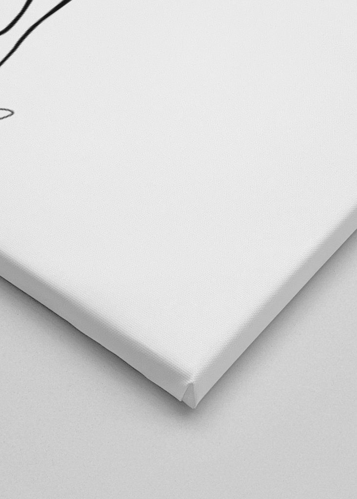 En ballerina i en række