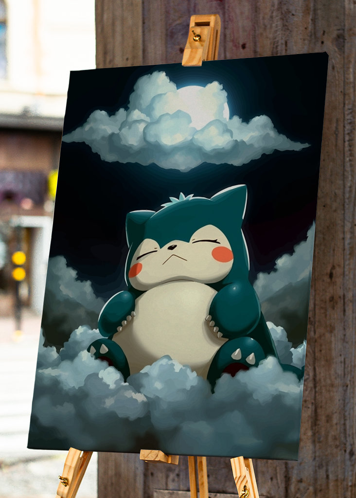 Ospalý Snorlax