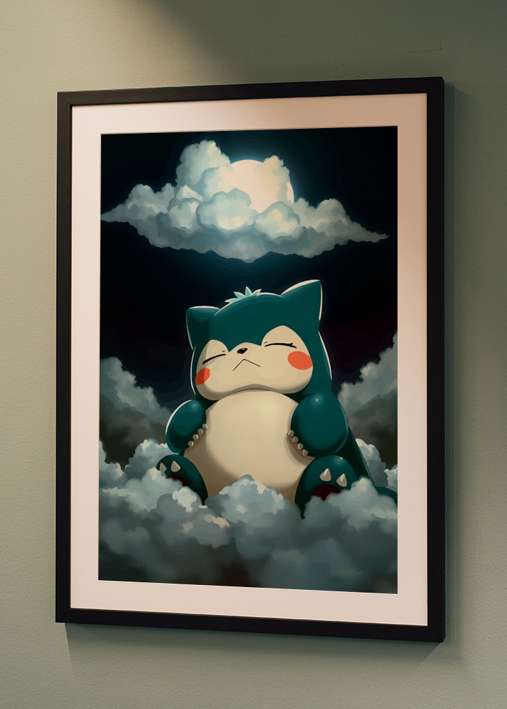Ospalý Snorlax