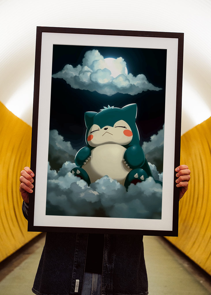 Ospalý Snorlax