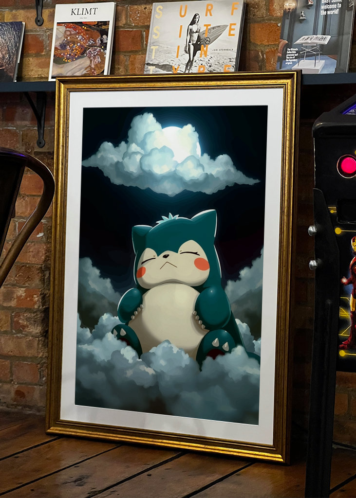 Ospalý Snorlax