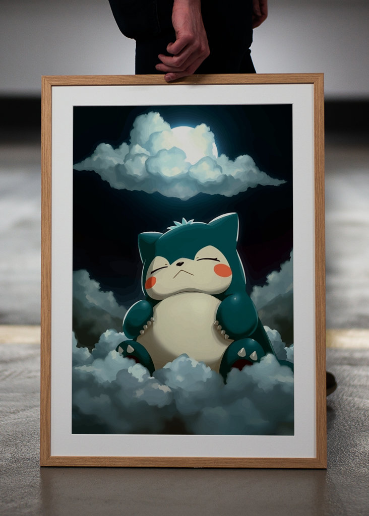Ospalý Snorlax