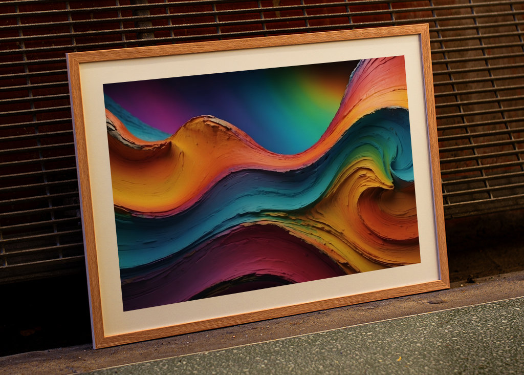 Colori arcobaleno 3D VI