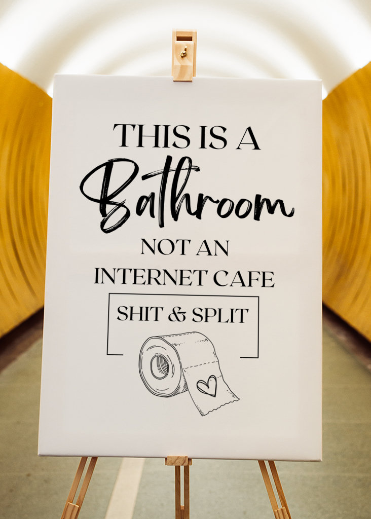 THIS IS A BATHROOM...