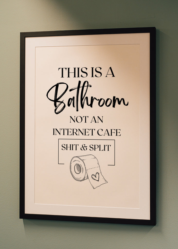 THIS IS A BATHROOM...