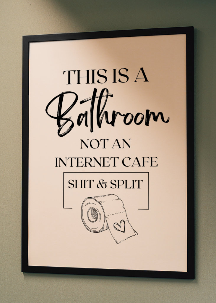 THIS IS A BATHROOM...