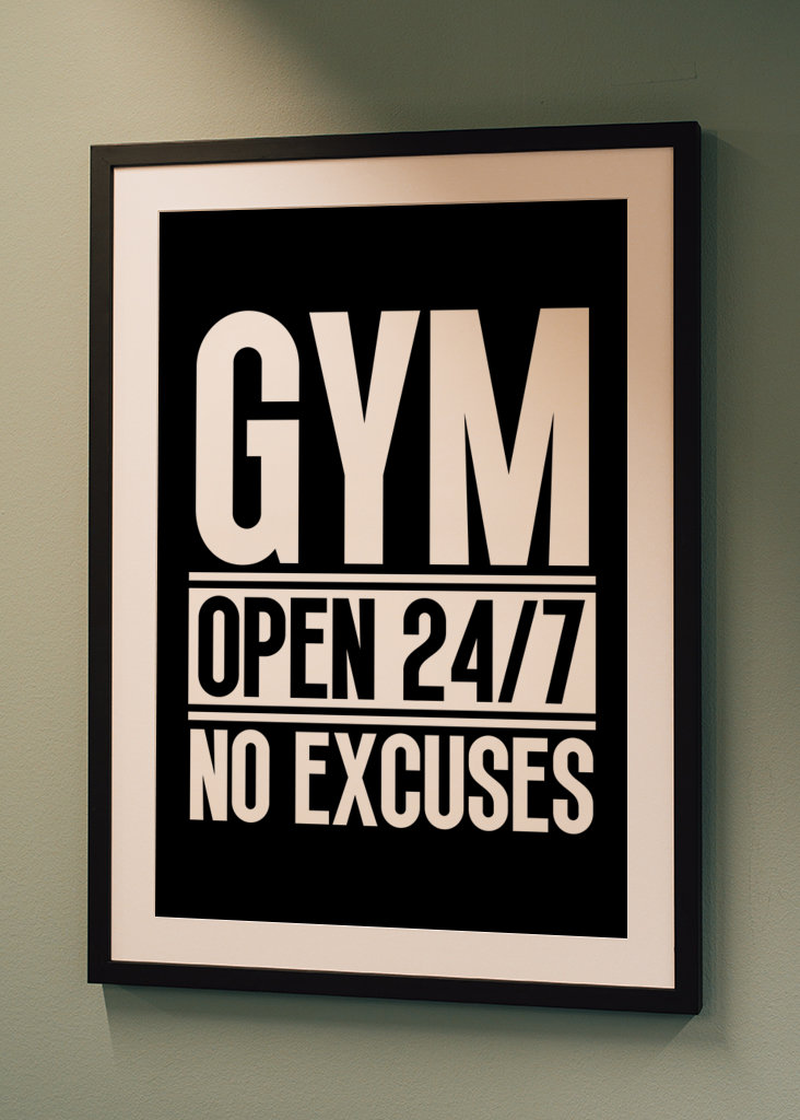 Posilovna otevřena 24/7 bez výmluv