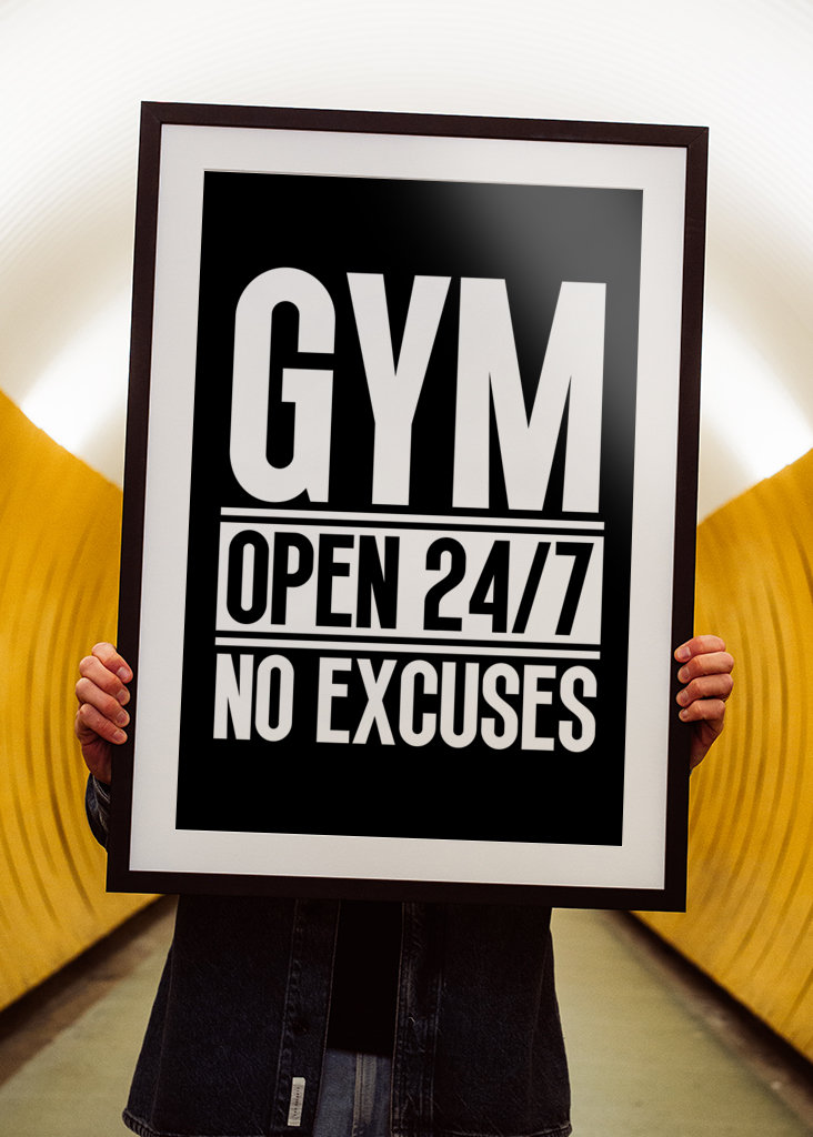 Posilovna otevřena 24/7 bez výmluv