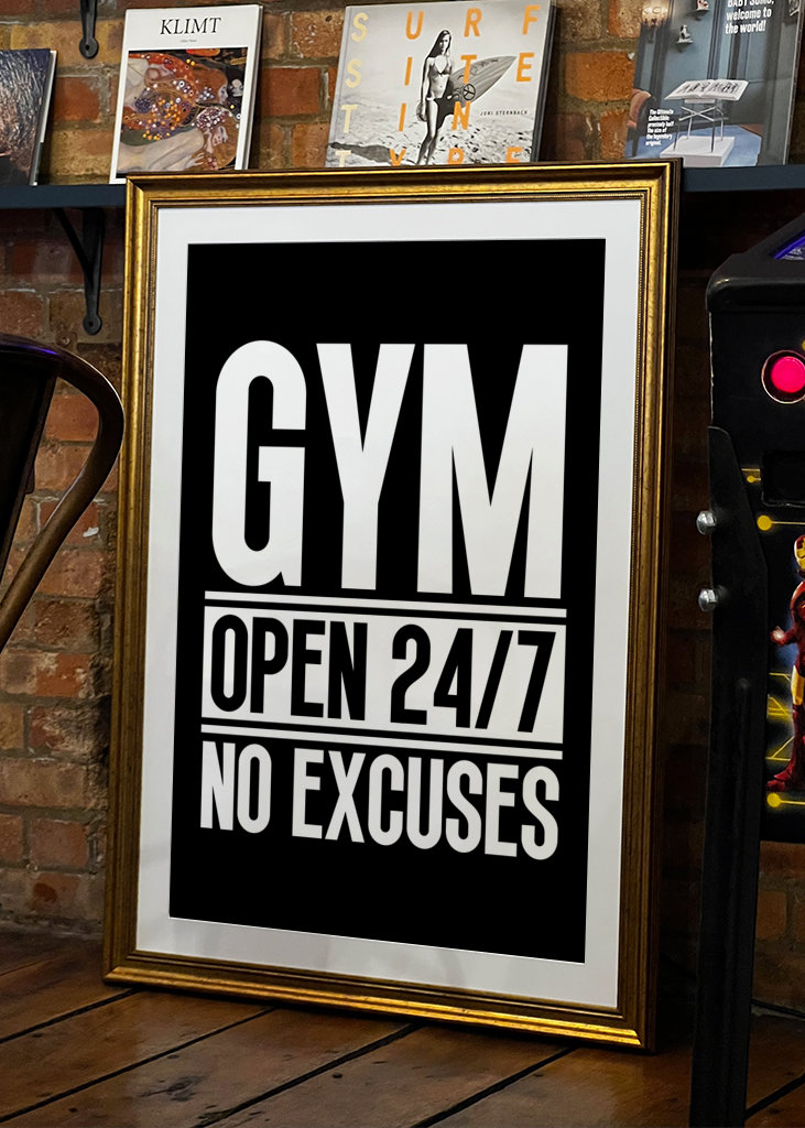 Posilovna otevřena 24/7 bez výmluv