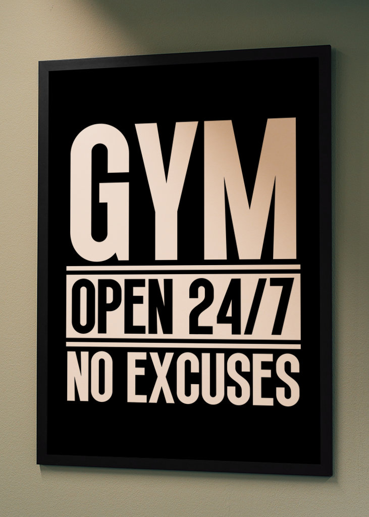 Posilovna otevřena 24/7 bez výmluv