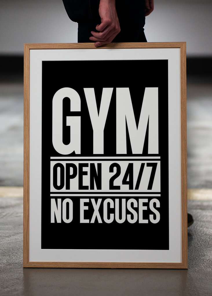 Posilovna otevřena 24/7 bez výmluv