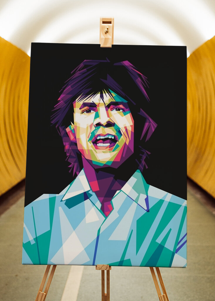 Mick jagger pop art