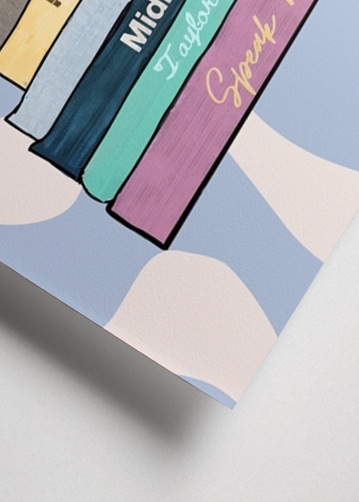 Taylor Swift Album Stack Art