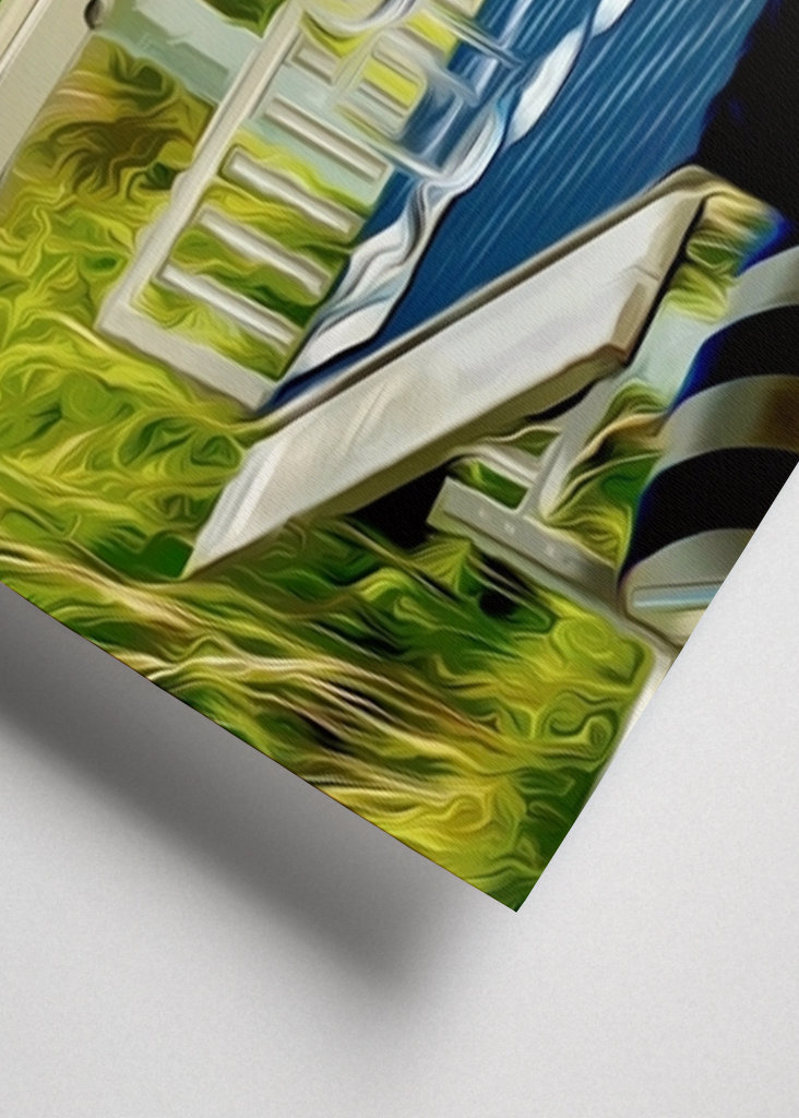 Die Strandpromenade in Viken