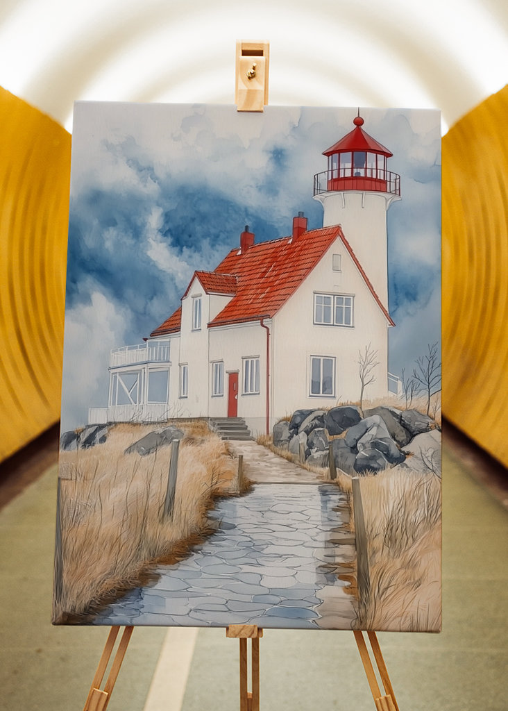 Lighthouses: Stormy Coastline