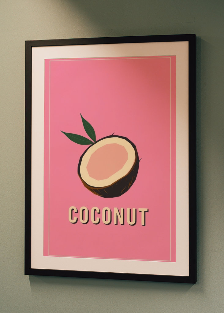 Pink Coconut Retro Modernist