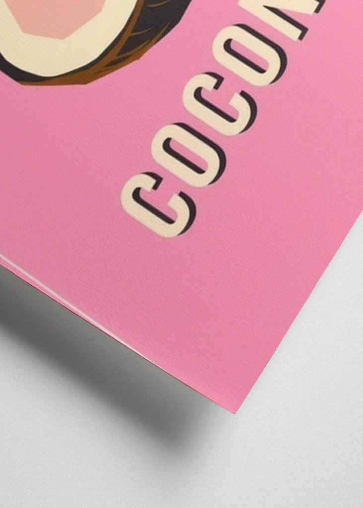 Pink Coconut Retro Modernist