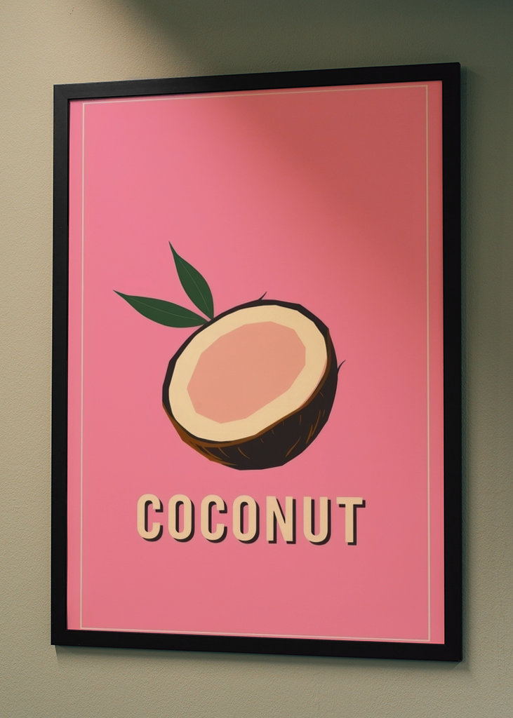 Pink Coconut Retro Modernist