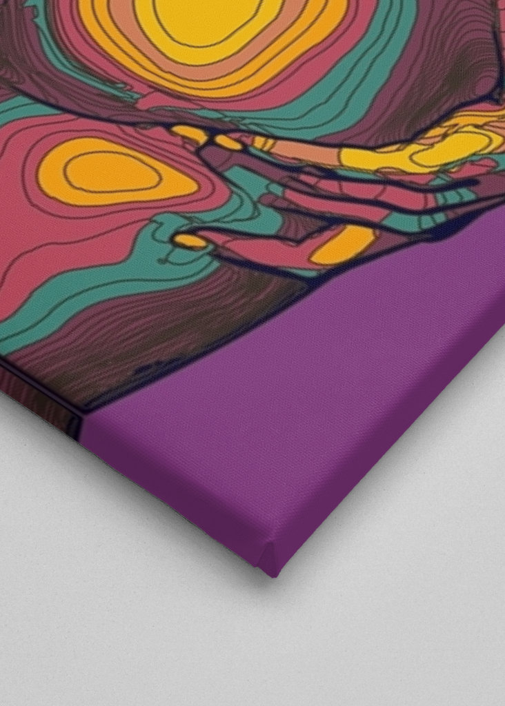 Abstraktní Geometrická Dívka