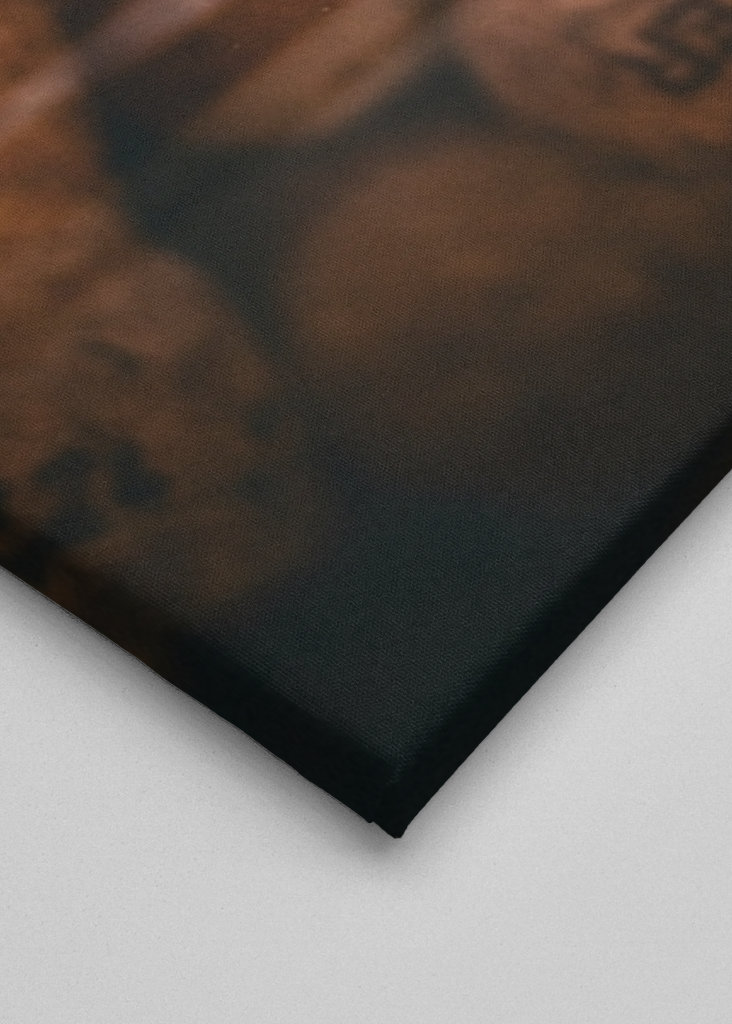 From the wine bottle