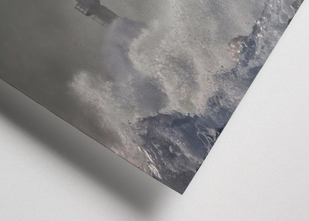 Stormen omfavner fyret