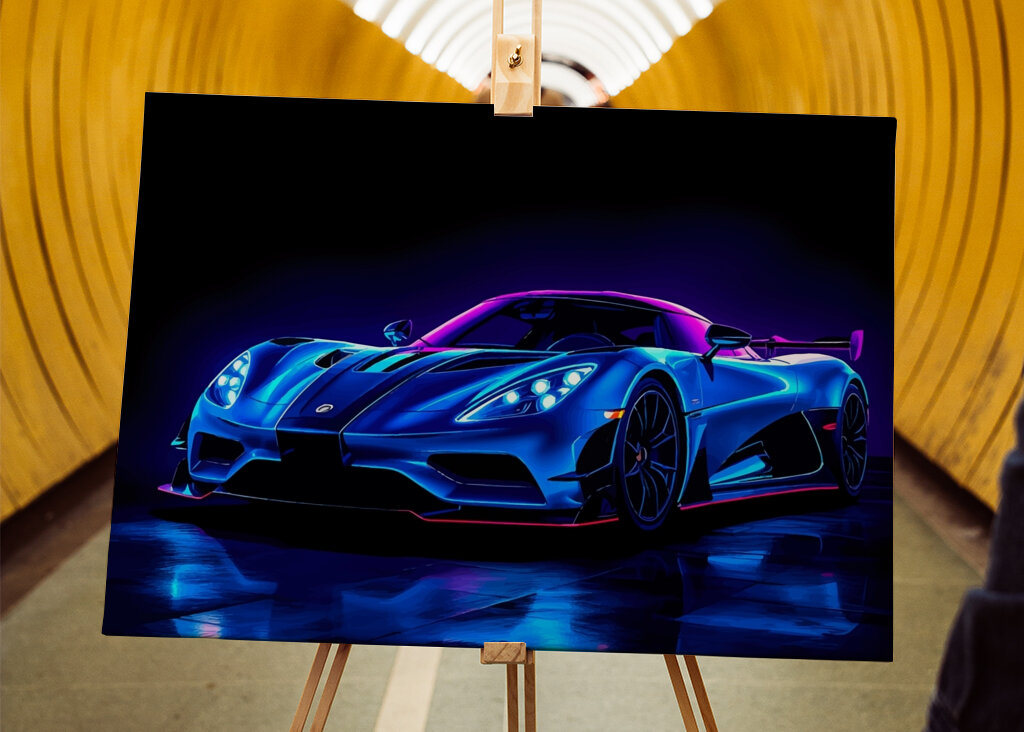 Koenigsegg Regera - Neon