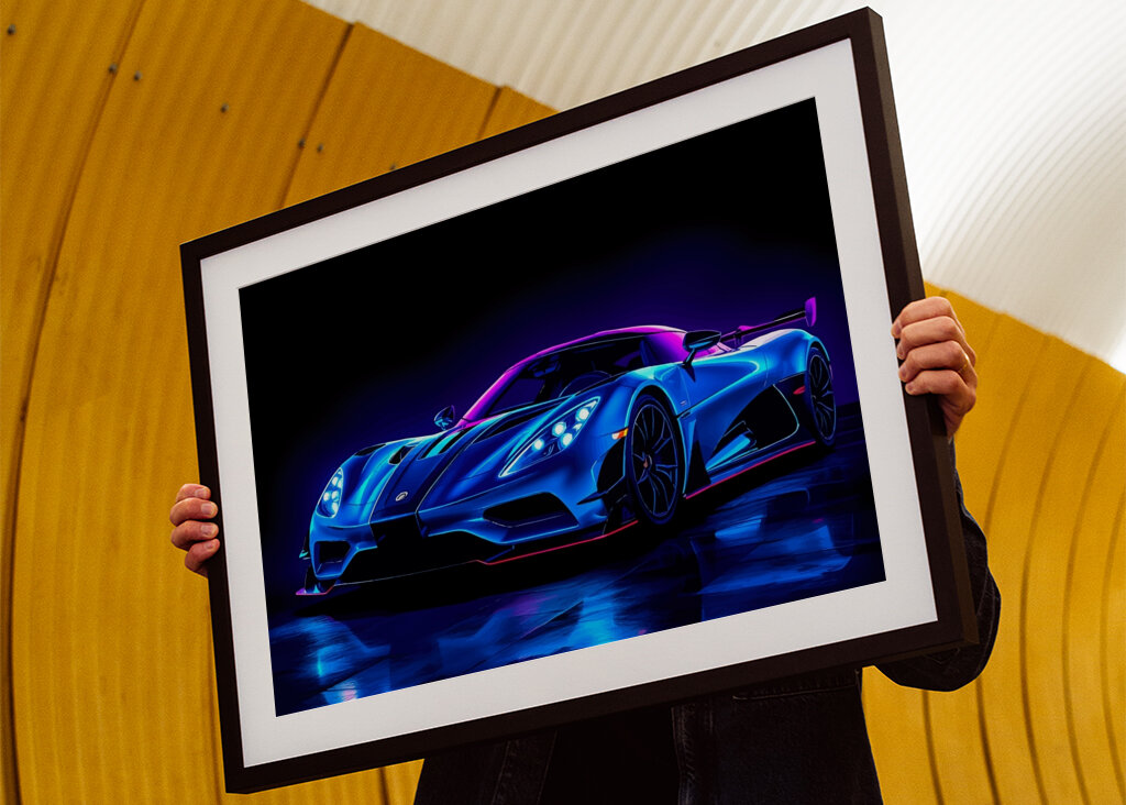 Koenigsegg Regera - Neon