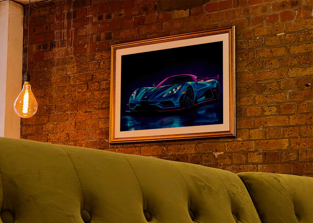 Koenigsegg Regera - Neon