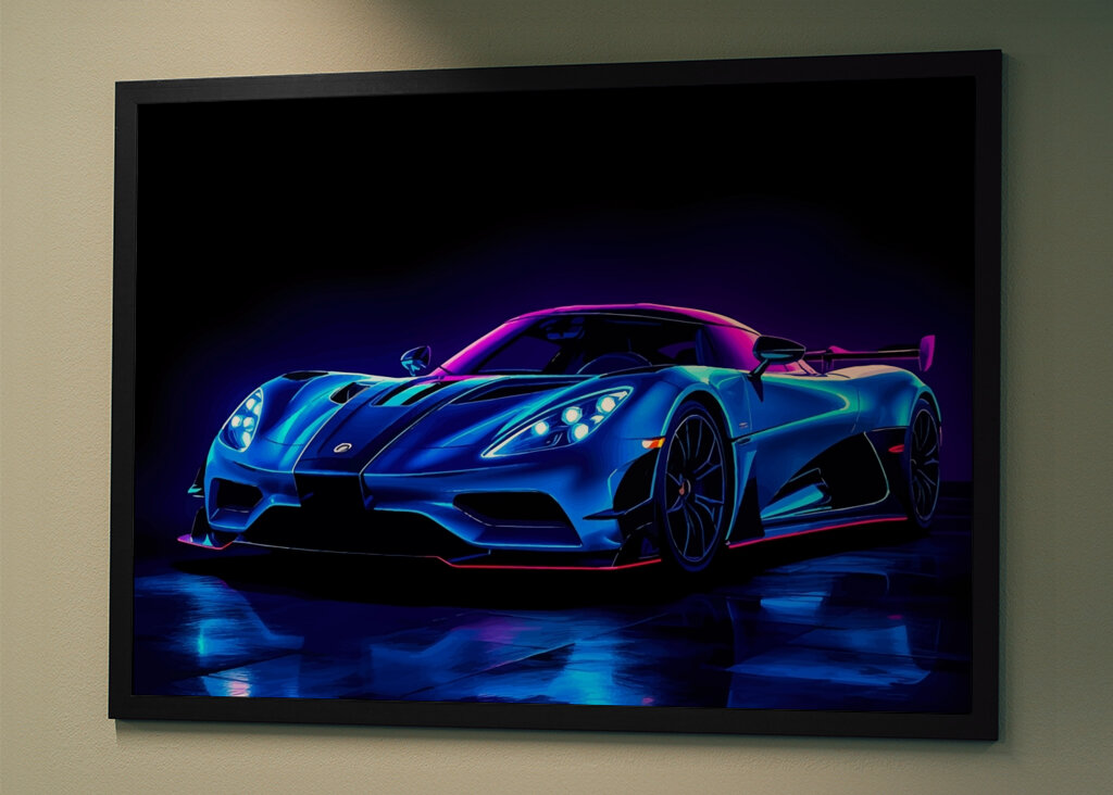 Koenigsegg Regera - Neon