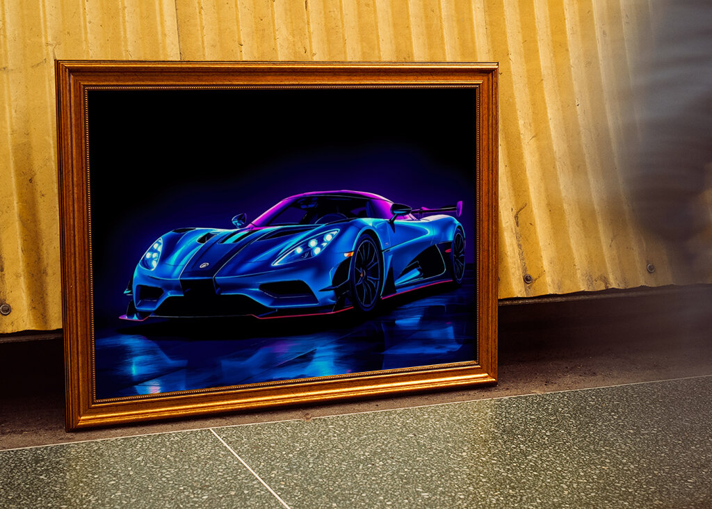 Koenigsegg Regera - Neon