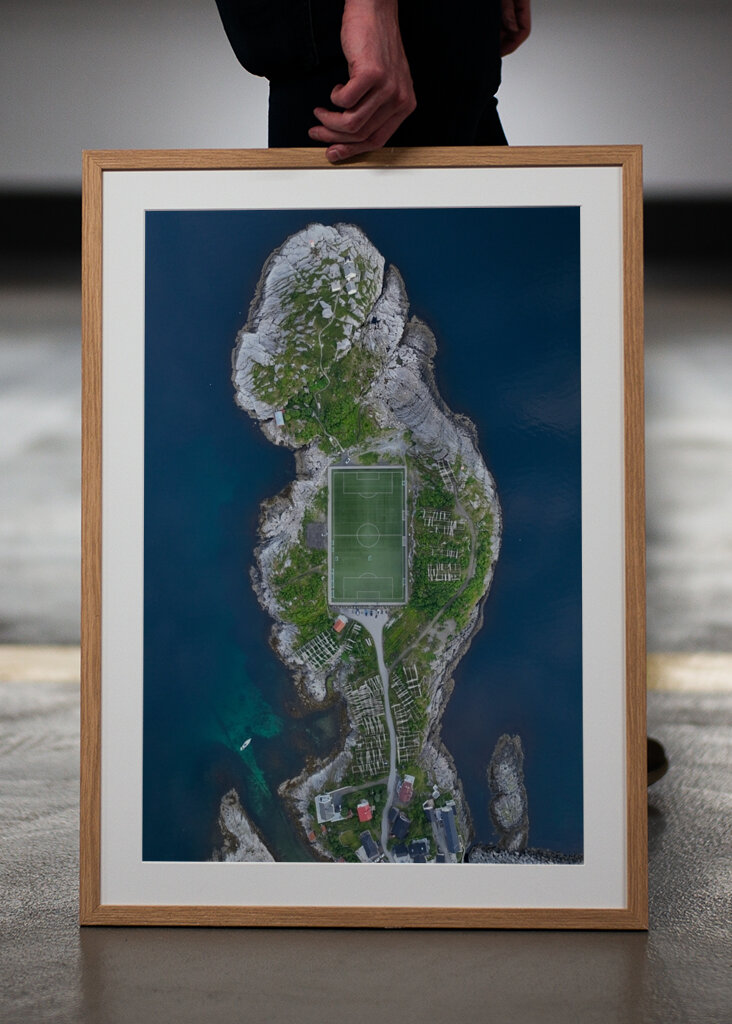 Fußballplatz, Henningsvær