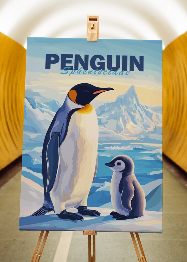 Penguin Family Minimalist