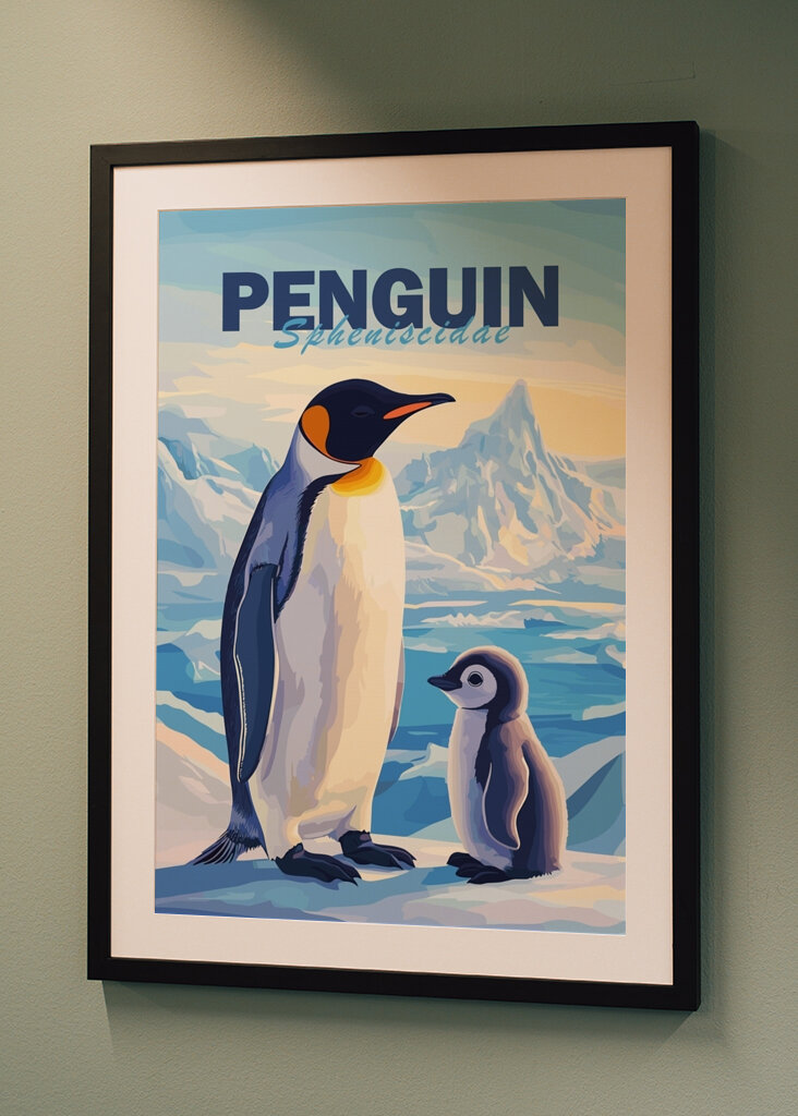 Penguin Family Minimalist