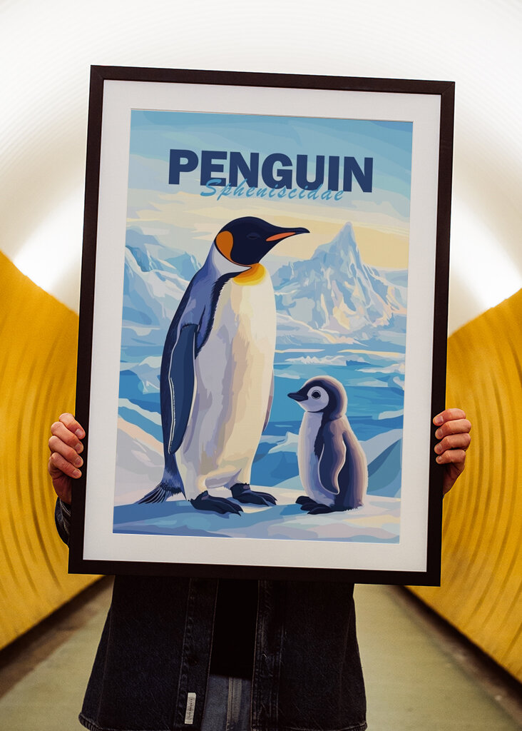 Penguin Family Minimalist