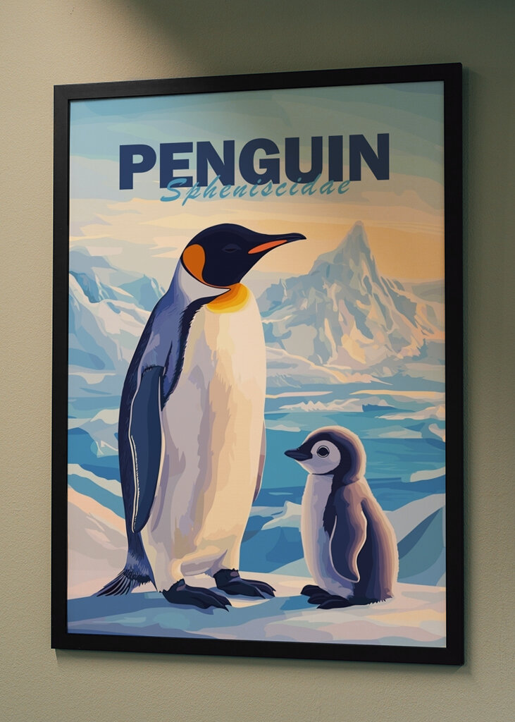 Penguin Family Minimalist
