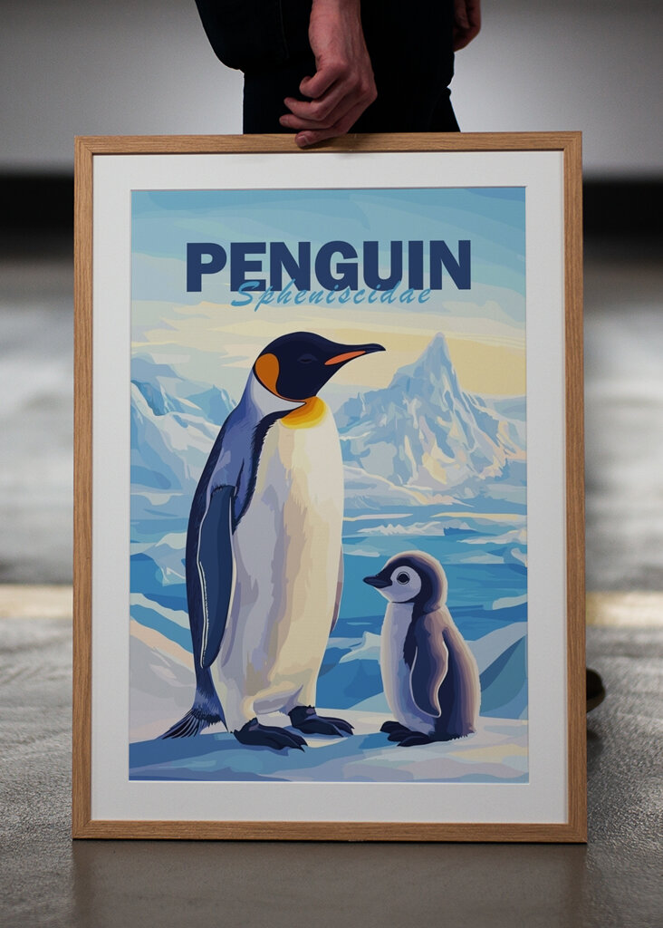 Penguin Family Minimalist