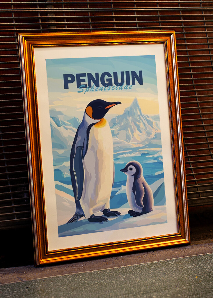 Penguin Family Minimalist